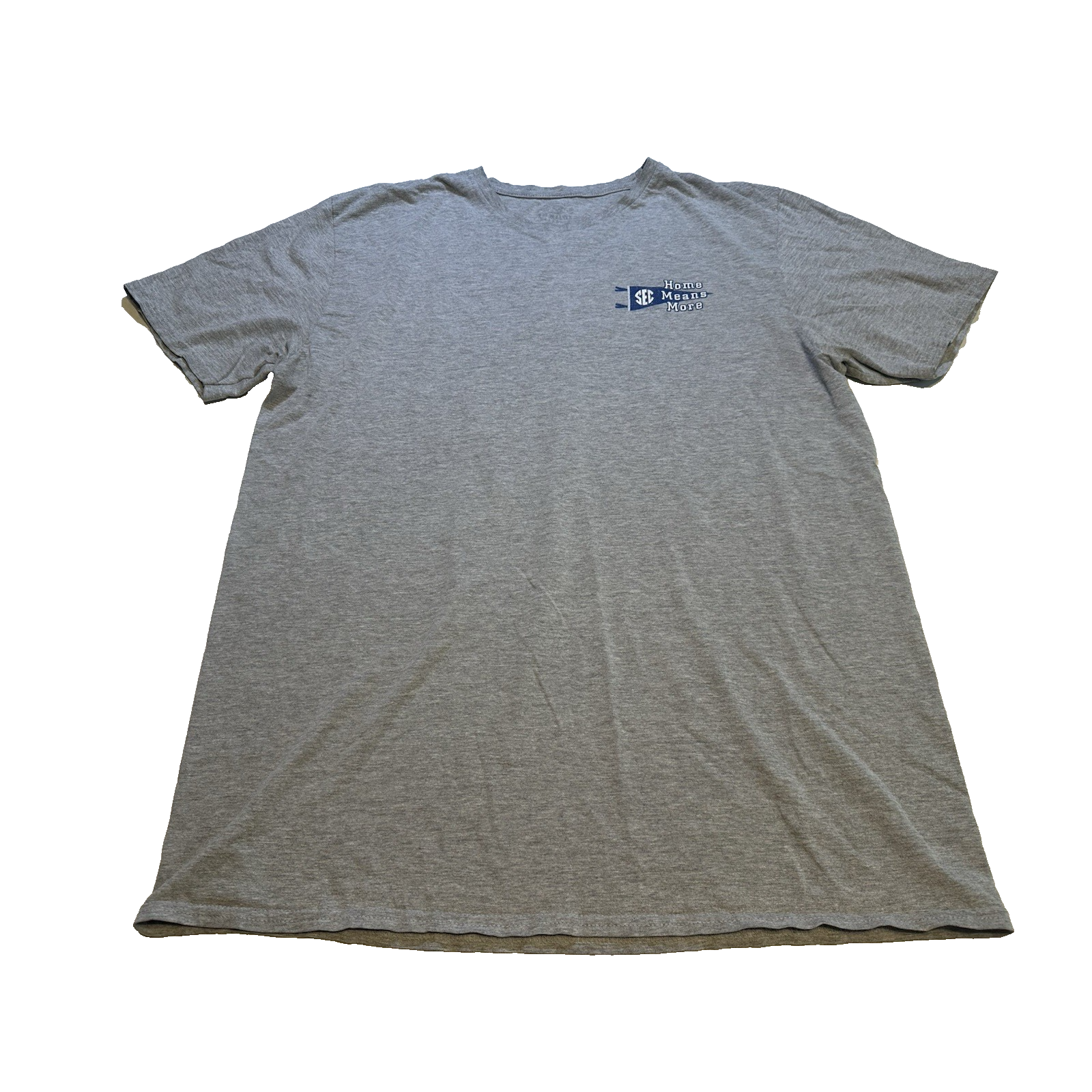 Ncaa Sec Home Towns Gray Tshirt Sz L Graphic Football Basketball Baseball Sports
